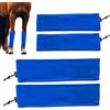 Generico Horses Fly Socks, Breathable Equine Leggings, 19.69x5.12in Protects Against, Easy to Wear, Shock Absorbing Fly Boots for Jumping, Competition, Stable, Turnout, Racing, All Horse Breeds