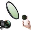 GetZget Filtro UV ND da 52 mm per iPhone 13/14/15 e Plus, fotocamera DSLR (filtro UV, 52 mm)