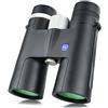 Elchuiaby Binocolo professionale impermeabile con compatibilità con treppiede stabile e adattatore sicuro per smartphone per osservazione della natura (nero)