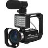Generic Videocamera digitale 4K Vlogging per streaming, time-lapse e stabilizzatore webcam