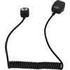 Cryfokt Cavo per Flash Esterno Alla Fotocamera Potente Cavo di Prolunga Flash per Sincronizzazione TTL per Fotocamere DSLR Lunghezza 1, in Plastica