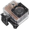 LUCKDANO Action Camera Videocamera Mini DV a 7 Colori 1080P HD Schermo da 2,0 Pollici con Custodia Supporto per Bici per la Registrazione Subacquea di Sport Ciclistici (GOLD)
