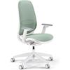 Sedus SE:Air Girevole ergonomica, Sedia da Ufficio, Plastica, riciclabile al 100%, Verde, 42-55cm, bis 130kg Belastbar