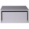 COMPOSAD | Cassettiera Interna per Armadi, Struttura cassetti per interno Armadi, (LxAxP) 46,4x21,9x48,9 cm, Colore Grigio, Made in Italy