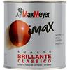 MAXMEYER Smalto brillante a solvente per ferro e legno Imax GRIGIO CEMENTO 0,5 L