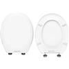 HYDRO HOME Copriwater Sedile Wc compatibile con Novella Flaminia termoindurente Bianco by HYDRO HOME