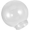 Generico Paralume Globo Trasparente 15 CM in Acrilico per Lampade da Parete e Sospensione Adatto a Giardino e Terrazzo