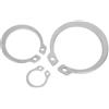 SYDARSYN 21mm Anelli Elastici E-Clip Anelli di Sicurezza Esterni in Acciaio Inox Anello di Sicurezza (40 Pezzi)