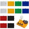PaYuanRaoTi 12PCS SYB-170 Solderless Prototype Kit, Mini Breadboard per Progetti Elettronici, Scheda di Prototipazione con Funzione Plug-in per Kit di Prototipi Senza Saldatura