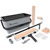 ROLLINGDOG Set di rulli da pittura da 45,7 cm, grande vassoio e secchio, ideale per lavori di ristrutturazione domestica su larga scala e progetti di pittura professionale