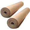 HYTAMA TOOLS Rotolo Cartone Ondulato Avana, Idrofugo, varie compisizioni e misure, Protezione Pavimenti Pittura Copripavimenti Lavori Ristrutturazione - Made in Italy (2 PROTEX50)
