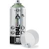 HQS High Quality Spray HQS RAL MASTER Bomboletta di Vernice Spray 400ml Nitro Colori Ral (1, Ral 6011 Verde Reseda Lucido)