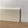 Hobby Legno - Battiscopa Rivestito In Legno Di Tanganica Laccato Bianco Ral 9010 mm. 82X13X2400 (Prezzo Per ml. 4, 80)