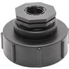 Gettimore IBC - Adattatore per contenitore con filettatura grossa S100 x 8, facile da collegare al serbatoio dell'acqua (3/4)