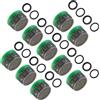 Schläfer 1802210 - Cartuccia Filtro Rubinetto Universale, Inserto per Aeratore DL M22x1 / M24x1 Classe Z, 7 lit/min anticalcare, Aeratore Risparmio Acqua -Confezione10PZ