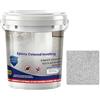 Generico Rivestimento epossidico per pavimenti - Vernice autolivellante effetto marmo altamente lucido, finitura imitazione pietra, vernice per pavimenti in cemento antiscivolo resistente all'usura con sabbia