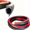 Aartner Guarnizione autoadesiva per porta del garage, guarnizione inferiore in EPDM, striscia di tenuta per porte a rullo, porte del garage, cancelli elettrici, ecc., resistente al freddo, all'acqua e