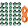 HTBAKOI Rompigetto Rubinetto Filtro Acqua Rubinetto Aeratore Rubinetto Aereatori Rubinetti Filtri Bagno Cucina Chiave Rompigetto Rubinetto Calcare Anticalcare Riduttore di Flusso Rubinetti