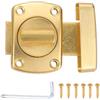 PATIKIL Serratura A Rotazione 2.2 Hardware Per Cancello Lega Di Zinco Oro