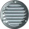 Steinberg14 Griglia di Ventilazione Rotonda 100mm - Lamiera Zincata con Zanzariera - Copertura di Ventilazione - Registro di Scarico Aria