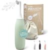 Hey Nature bidet portatile verde, doccino per bidet per una pulizia delicata e igienica. Bidet portatile post parto, in caso di emorroidi e come alternativa alla carta igienica umidificata.