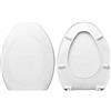 HYDRO HOME Copriwater Sedile WC compatibile con Fenice Nuovo Cesame termoindurente Bianco lucido by HYDRO HOME