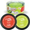Aladine - 03852 - Stampo per Bambini - Baby Stampo inchiostratori Rosso/Verde Anis