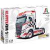 Italeri 3976 Iveco S-Way Abarth, scala 1:24, Plastic Model Kit/Modello in plastica da montare