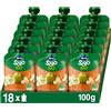 Solo Hero Solo Bio Frutta Frullata Mela, Banana, Carota, 18 Pouch 100g