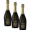Le Altane Prosecco DOC Extra Dry - Spumante Bianco, 750 ml (Confezione da 3)