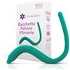Intimate Rose Bacchetta Vibrante Pavimento Pelvico, Donne e Uomini | Massaggiatore perineale, silicone di grado medico, 10 modalità di vibrazione per muscoli superficiali e profondi.