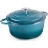 Lacor 71700 - Casserola in ghisa smaltata, 2,5 litri, diametro 20... | Realizzato in acciaio inossidabile alimentare; alta resistenza alla corrosione e usura quotidiana in cucina