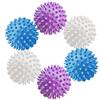 XIABYAYU 6 PCS Palline per Asciugatrice, Palle Asciugatrice, Palle Asciugatrici Silicone, Riutilizzabile, Migliora Le Prestazioni di Lavaggio, Adatto Ad Asciugatrici E Lavatrici/A