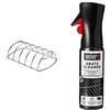Weber 6605 Supporto di Cottura per Costine, acciao & 17875 detergente per Griglie, Nero
