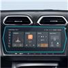 tusgt Car Navigation Pellicola Protettiva Per MG Per ZS 2025 TPU Protezione Schermo 12.3 Pollici Auto Infotainment Radio Navigazione GPS Display Pellicola Protettiva