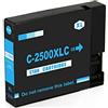 TCTK Techtek Cartuccia d'inchiostro 22ml compatibile con [Canon] MAXIFY iB 4000, MAXIFY iB 4050, 4100, 4150, MB 5000, MB 5050, 5100, 5150, 5155, 5300, 5350, 5400, 5450, 5455 sostituisce PGI-2500XL (9265