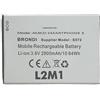 L2M1 Batteria per Brondi Amico Smartphone S Senior Smartphone Supplier Model S572 Li-ion 3.8V 2800mAh 10.64Wh
