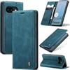 Cracedily Cover per Google Pixel 10A Case, Custodia Cover Pelle Premium Portafoglio con Porta Carte Magnetica Supporto Protezione Flip Case Custodia per Pixel 10A, Blu-verde