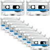 Behogan 10 cassette audio: 60 minuti Audio cassette Empty Cassette, cassette audio vuote per cassette musicali, cassette audio a basso rumore per conferenze, scatti seminari quotidiani