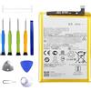 ERYNK JK50 - Batteria di ricambio per Moto G7 Power/G8 Power lite/Moto One Power/Moto E7 Plus/Moto G9 / Moto G9 Play con set di attrezzi