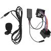 GNXfixt Adattatore Bluetooth a 12 pin autoradio 5.0 stereo Aux cavo per W169 W245 W203 W209 W164