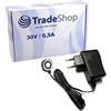 Trade-Shop Alimentatore di rete 30 V 0,5 A con attacco magnetico compatibile con aspirapolvere Philips SpeedPro, sostituisce ZD12D300050EU CP0661/01