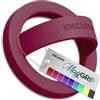 Encased Supporto magnetico per telefono (compatibile con MagSafe), sottile, in silicone, ad anello per le dita, per iPhone, colore: Borgogna