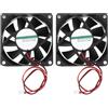 Create idea 2 Ventole Di Raffreddamento Per Case PC Da 12 V ME70201V1-A99 70x70x20 Mm Per Alimentatori Da Chassis