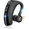 HOOXIN SpecialBag Cuffie Bluetooth,25 Ore di Conversazione Auricolare Bluetooth Wireless Mono con Microfono HD CVC8.0 Riduzione del Rumore di Cuffie Bluetooth Ruotabile 297° per Lavorando/Guida