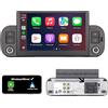 YZKONG Stereo auto Linux con interfaccia speciale per FIAT Panda 2013-2020 | CarPlay/Android Auto wireless/Bluetooth/FM/AM/RDS/USB HiFi 100W