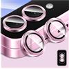 Kucheed Proteggi Obiettivo Fotocamera per Samsung Galaxy Z Flip 7, Allineamento Automatico Singoli Anelli in Lega di Alluminio, Proteggi Schermo per Fotocamera in Vetro Temperato
