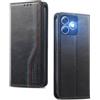 FANFO Custodia per Ulefone Note 18 Pro / 18 Ultra, Cover Wallet in PU Pelle Durabile [Standard Business], Protezione Completa, con Funzione Stand e Chiusura Magnetica.- Black