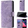 CaseGla Cover per iPhone 7 / iPhone 8 / SE2 2020 / SE3 2022 4,7 Zoll [Blocco RFID] Custodia Portafoglio Premium Pelle PU Wallet Case Flip Libro con Porta Carte Slot Supporto, Viola