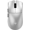 ATK Blazing Sky X1 V2 Mouse da gioco wireless, peso 54 g, sensore PAW3950Ultra, MCU Nordic 54L15, interruttori ottici, nuovo dongle GEM 8K, doppia modalità 2.4G/Wired (Ultimate, argento metallizzato)